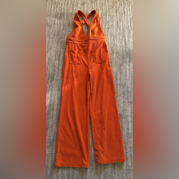 Sincerly Jules Pants - Rust Orange Wide-Leg Pants